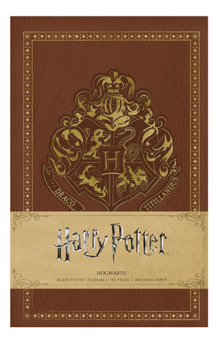 Harry Potter: Hogwarts Libreta Lujo Tapa Dura Bolsillo