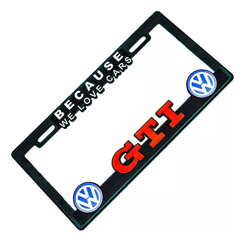 Par Portaplacas Volkswagen Gti