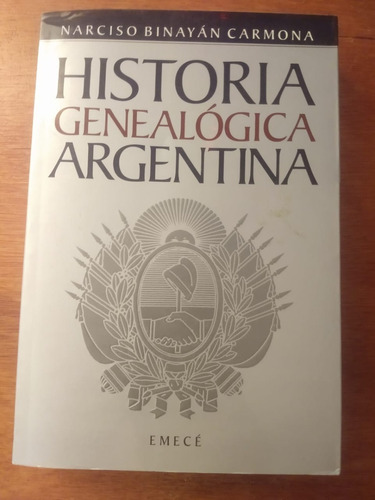 Historia Genealogica Argentina