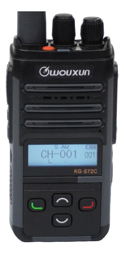 Wouxun Kg-s72c Radio Portátil Am/fm Cb Con Puerto De Carga.