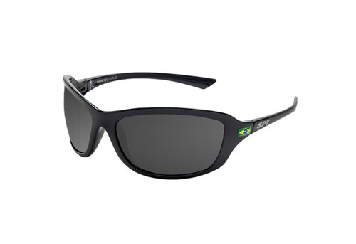 Óculos De Sol Spy - Link 44 Preto Brilho - Lente Polarizada