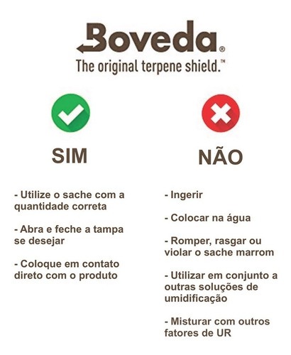 Boveda 62% - 8g Kit C/100un Controle De Umidificação
