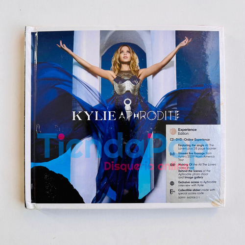 Kylie Minogue Aphrodite Super Deluxe Edition Cd/ Dvd + Libro
