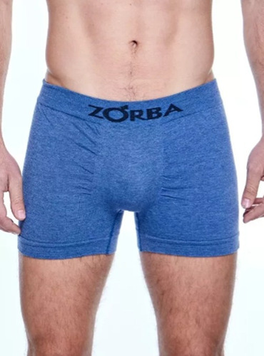 Boxer Zorba 130 Algodón Adulto Hombre Pack X3
