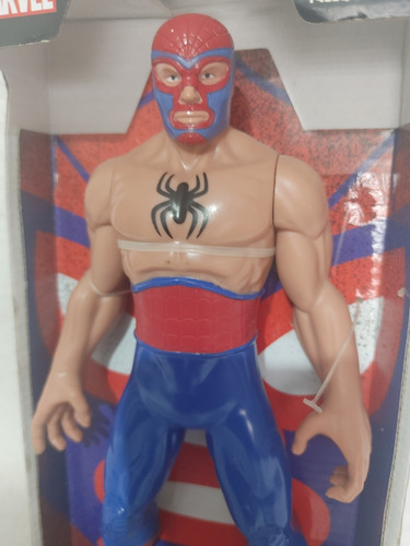 El Aracno Lucha Libre Hasbro Luchador Spiderman Marvel