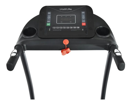 Imagen 2 de 5 de Caminadora eléctrica UrbanFit Pro 8060 110V negra