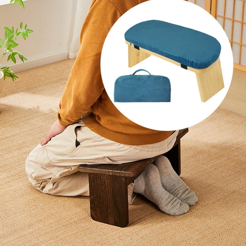 Taburete De Meditación De Madera Comodidad Taburete