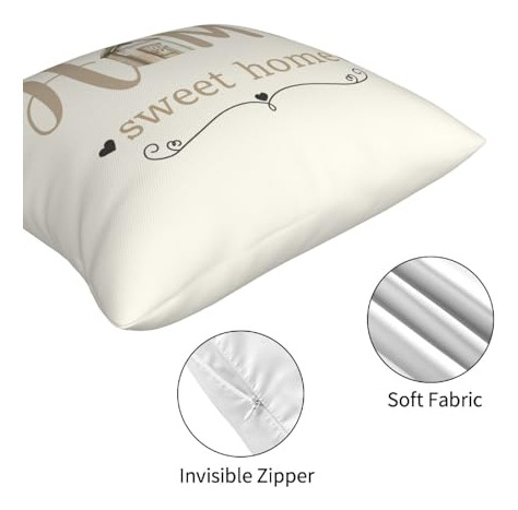 Juego De 4 Fundas De Almohada Modernas Con Hojas Verdes
