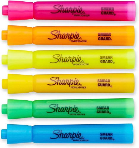 Resaltadores De Colores Sharpie X12 Unidades