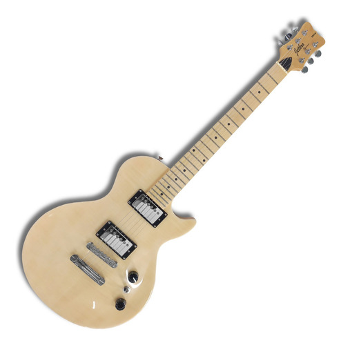 Guitarra Electrica Jethro Series By Steelpro 035lx Color NATURAL FLAME Material del diapasón Maple Orientación de la mano Diestro