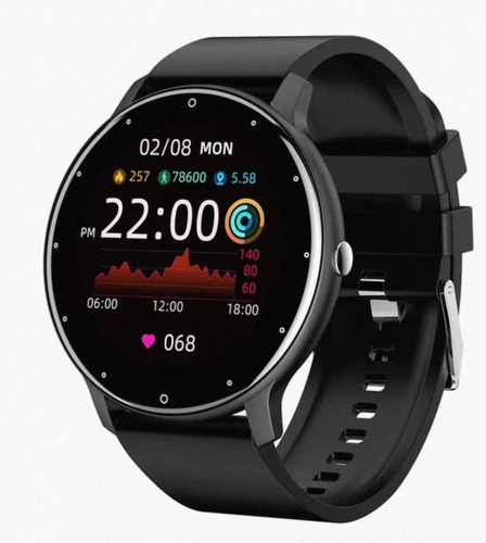 Smartwatch Color Negro, Hombre Y Mujer.