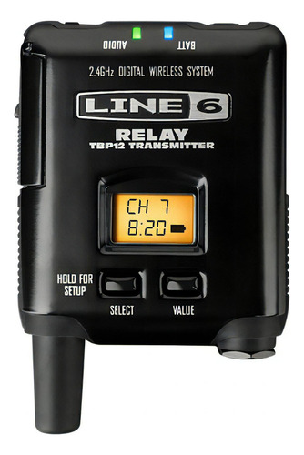 Sistema Inalambrico Guitarra Line 6 Relay G90 Color Negro