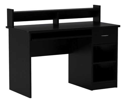 Onespace - Escritorio Para Computadora, Madera, Negro