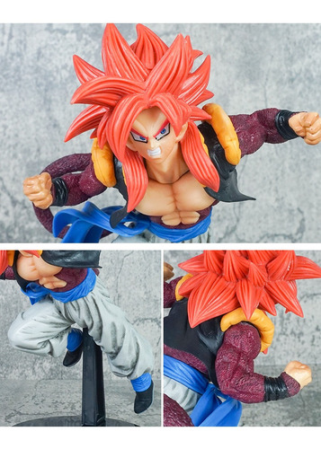 Figura Gogeta Ssj4 Dragon Ball Gt Super Sayayin 4 Ataque