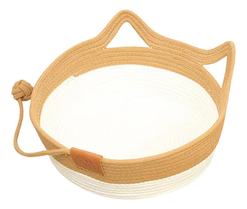 Cesta De Cama Para Gatos, Cama Redonda Para Rascar Gatos L