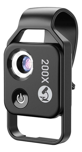 Adaptador De Lente, Lente De Microscopio 200x Para Lente De