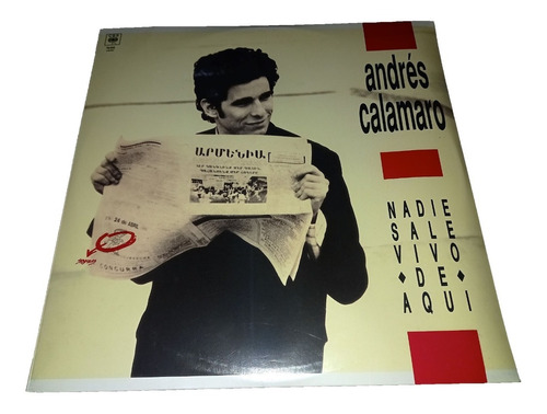 Andres Calamaro - Nadie Sale Vivo De Aquí (vinil, Vinyl)