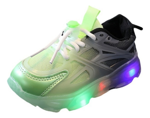 Zapatos Casuales Con Iluminación Luminosa Para Niños
