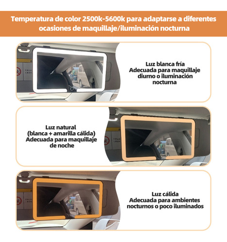Gaq Applicable To: Espejo Tocador Visera Coche Espejo