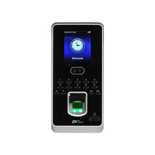 Imagen 3 de 9 de Combo Control Acceso Personal Reloj Multibio800id Zkteco