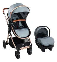 Comprar Carriola Travel System Con Base Lifestyle By Infanti Ventura Color Gris Chasis Dorado