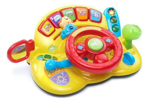 Vtech Turn And Learn Driver (embalaje Sin Frustración), Am.