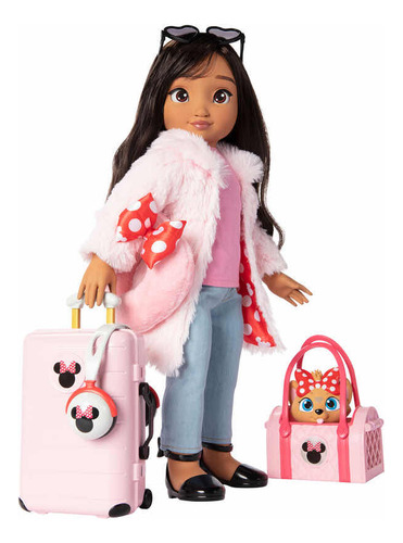 Mega Combo Muñeca 4ever Disney 45 Cms Tinker Con Accesorios