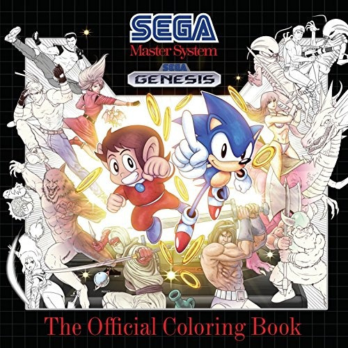 Sega The Official Coloring Book