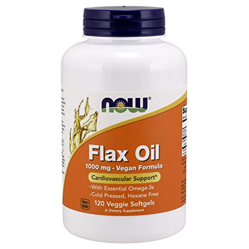 Now Supplements, Flax Oil 1000 Mg With Essential Omega-3s, C