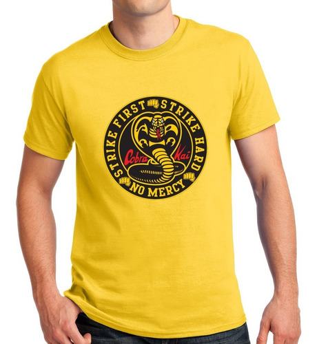 Playera Niños Cobra Kai  No Mercy Varios Colores