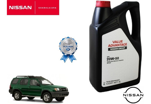 5l Aceite Nissan Mineral Value Advantage 20w50 X-terra 2003