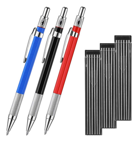 3 Soldering Pencils With Silver Stripes With 36 Redon 2024