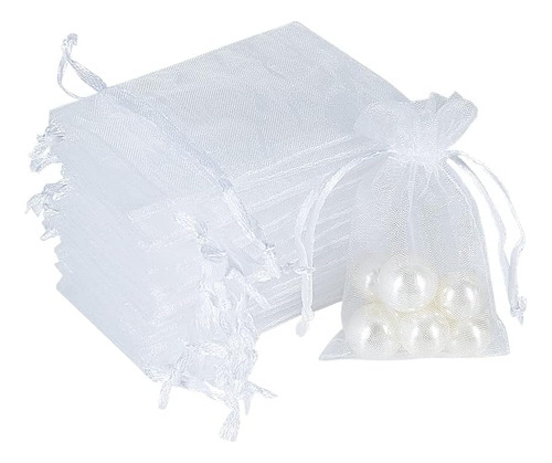 100pcs Mini Bolsas De Organza Joyas 2x3 Pulgadas, Peque...