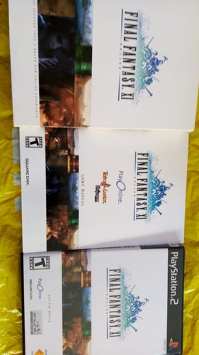 Final Fantasy Xi Online Ps2 Big Box Edition Hdd 40gb