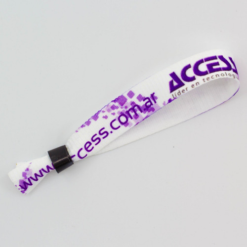Imagen 1 de 8 de Pulseras Seguridad Poliester Full Color Simple Faz Pack 750u