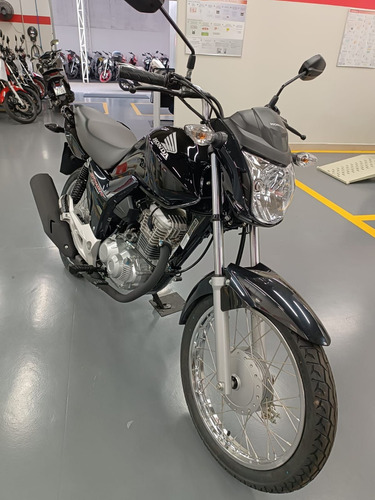 Moto Honda Cg 160 Start Preta 2024 2024 0km Com Garantia