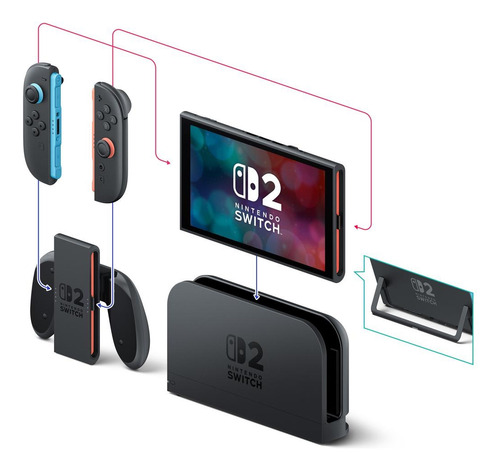 Nintendo Switch 2 Consola Nueva Negro