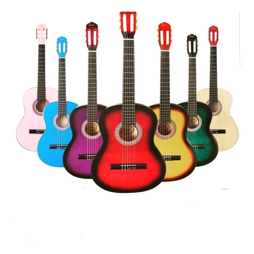 Guitarra Clásica Color A Elección Despacho Gratis