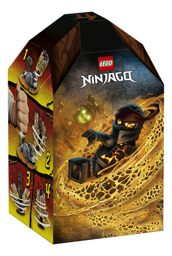 Lego Ninjago Spinjitzu Burst Cole 70685 Ninjago Kit De Const