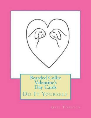 Libro Bearded Collie Valentine's Day Cards - Gail Forsyth