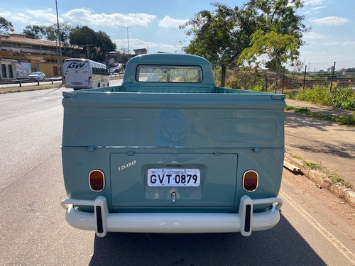 Imagem 6 de 15 de Kombi 1500 1968 Placa De Coleção