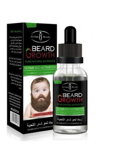 Crecimiento De La Barba Y Vello 40ml .