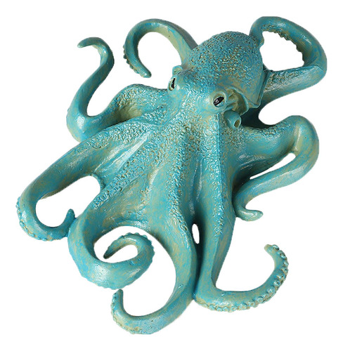 Figuras De Modelo De Pulpo De Animal Marino Pulpo Azul A