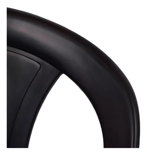 Silla Plástico Mor Reforzada Pvc Sin Posabrazos Jardin X2 Color Negro Lisa