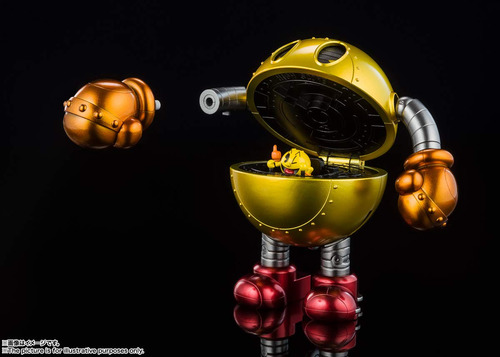 Pac-man Conversión A Métricas Tamashii Nations Chogokin