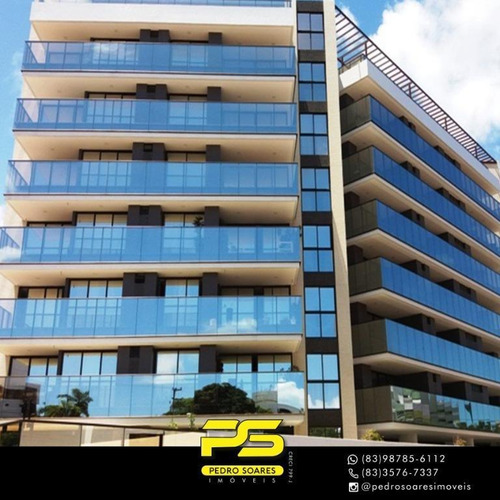 Apartamento Com 4 Dormitórios À Venda, 181 M² Por R$ 1.290.000 - Cabo Branco - João Pessoa/pb - Ap3986