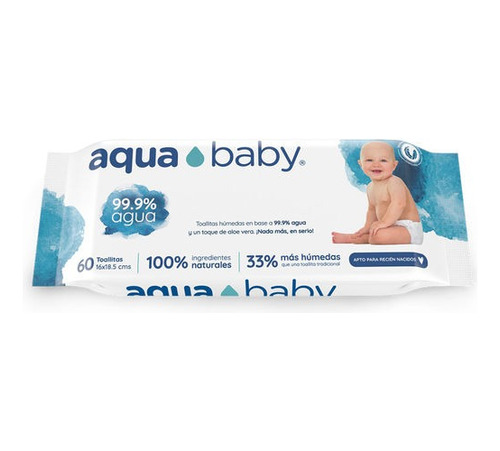 Aqua Baby Toallas Humedas 60und