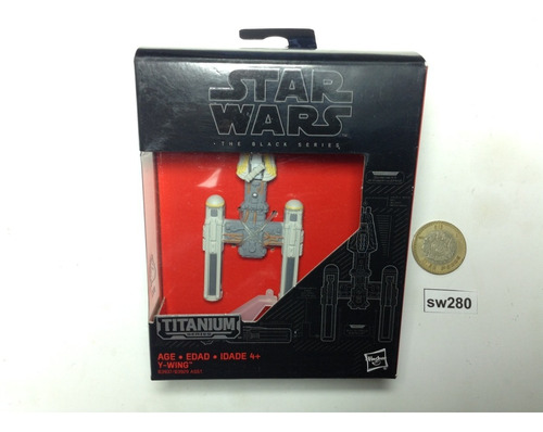 Star Wars Titanium Black Series Nave   Y Wing  280