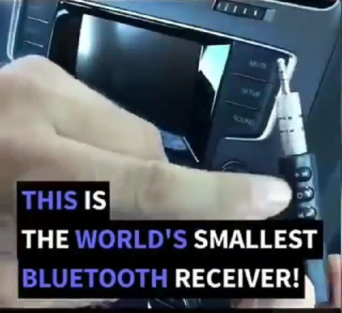 Imagen 7 de 10 de Adaptador Bluetooth De Música Para Auto Y Celular