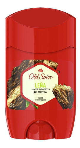 Desodorante Antitranspirante Old Spice Leña Con Menta 50g